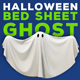 Halloween Bed Sheet Ghost Logo Reveal - VideoHive Item for Sale