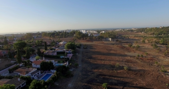 Flight Over Country In Andalucia