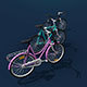 Bicycle Colletion Low Poly - 3DOcean Item for Sale