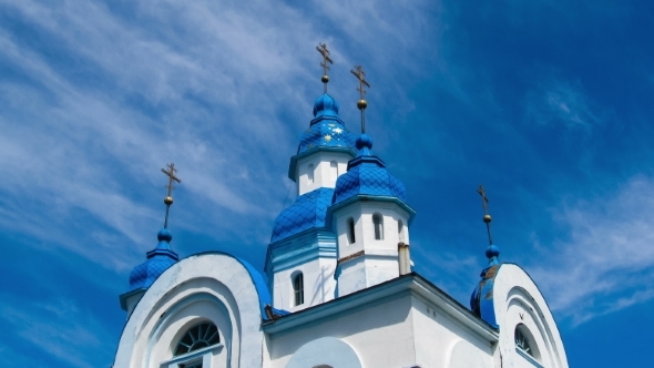 The Church Against The Blue Sky