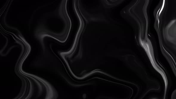 Abstract Dark Marble Liquid Animated Background