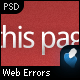 Web Errors Pack - 404, 401, 403, 500, 503 - GraphicRiver Item for Sale