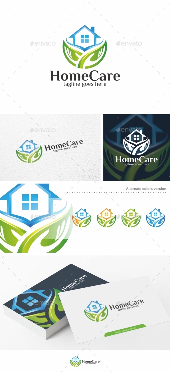 Home Care / House - Logo Template
