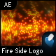 Fire Side Logo Reveal - AE CS3 Project File - VideoHive Item for Sale