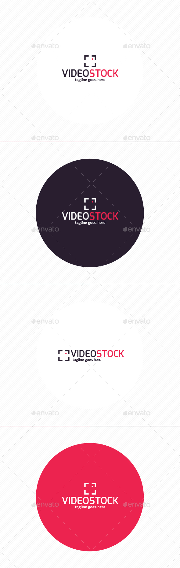 Video Stock Logo