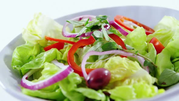 Salad in bowl