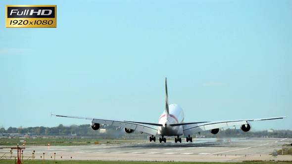 Commercial Jet Plane Landing