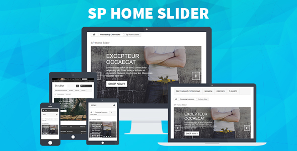 Slider Home SP - Responsive Prestashop Module