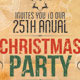 Christmas party flyer - GraphicRiver Item for Sale