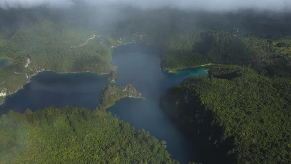 Lagunas Montebello in Chiapas Mexico