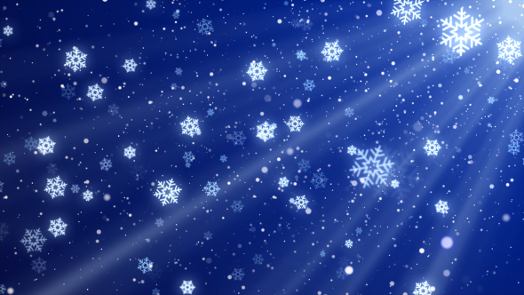 Christmas Snowflakes Background