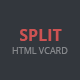 Split : Personal CV/Vcard Template - ThemeForest Item for Sale