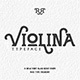Violina typeface - GraphicRiver Item for Sale
