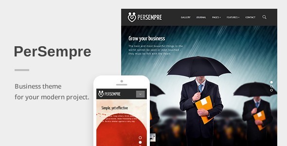 PerSempre – Responsive WordPress Theme For Your Business