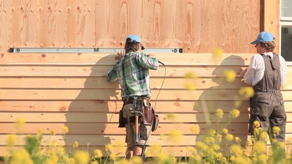 New Wood Siding for the House