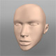 Human Female Head - 3DOcean Item for Sale