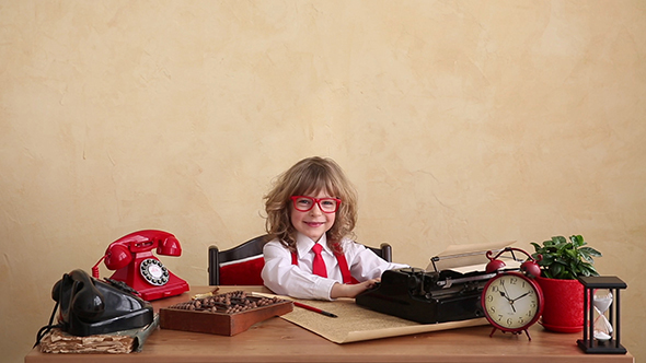 Young Businessman In Office