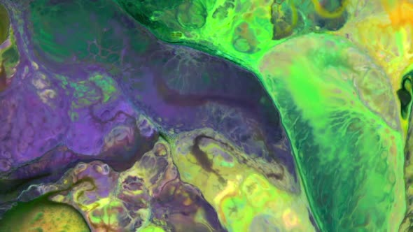 Abstract Colorful Sacral Liquid Waves Texture 510 alt