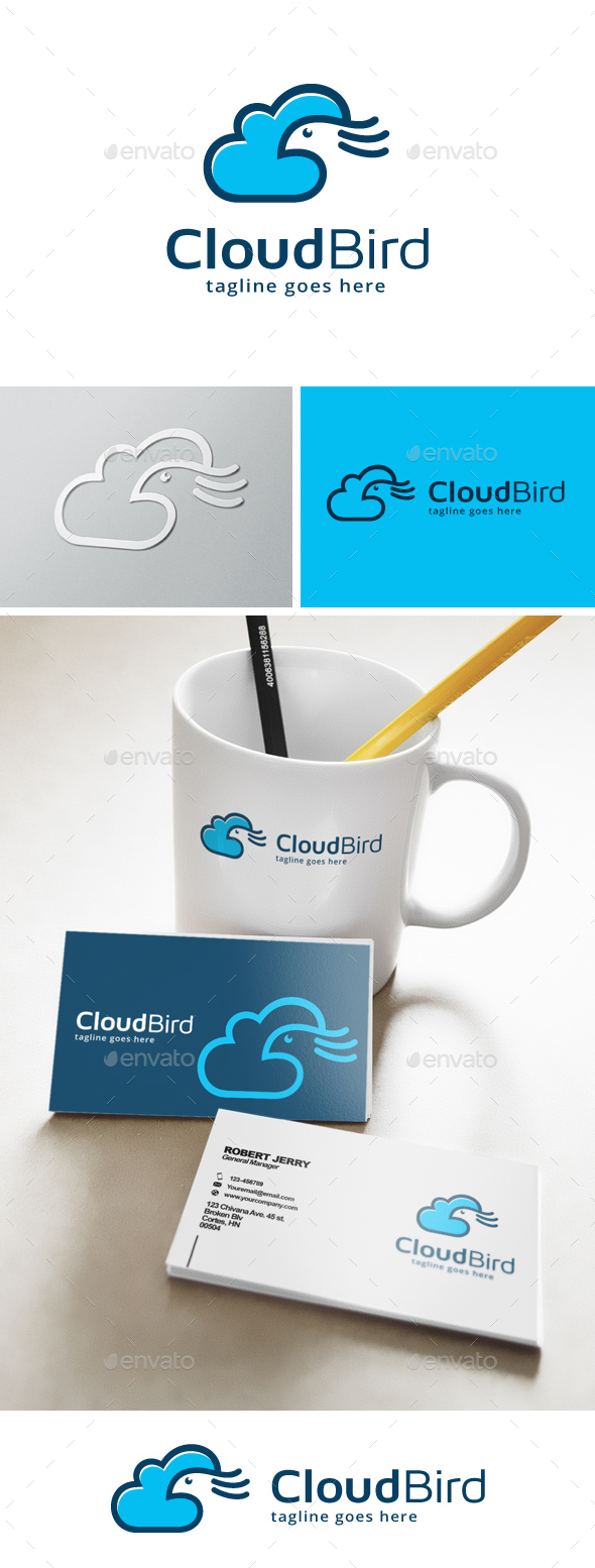Cloud Bird Logo