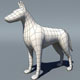 Lowpoly Dog - 3DOcean Item for Sale