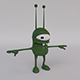 Cartoon Alien - 3DOcean Item for Sale