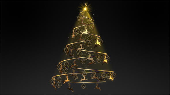 Christmas Tree - Reindeer alt