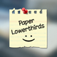 Paper Lowerthirds - VideoHive Item for Sale