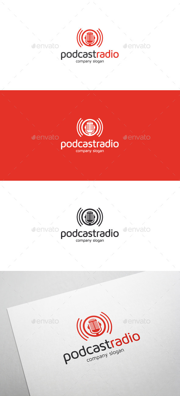 Podcast Radio Logo