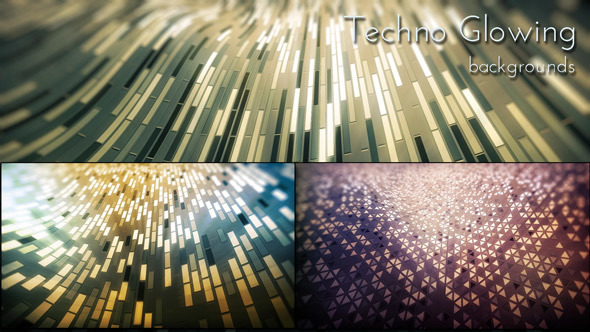 Techno Glowing Surface
