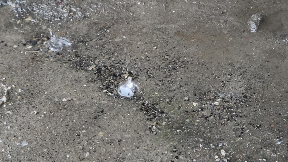 Rain Drops Fall On The Ground alt