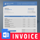 Invoice Word - GraphicRiver Item for Sale