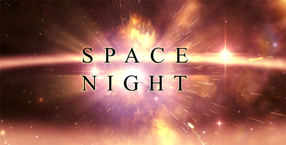 Space Night Title Opening