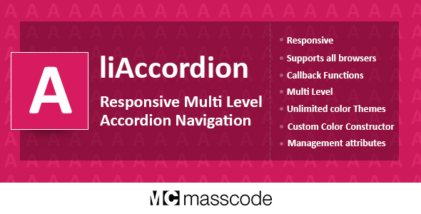 Responsive Multi Level Accordion – liAccordion