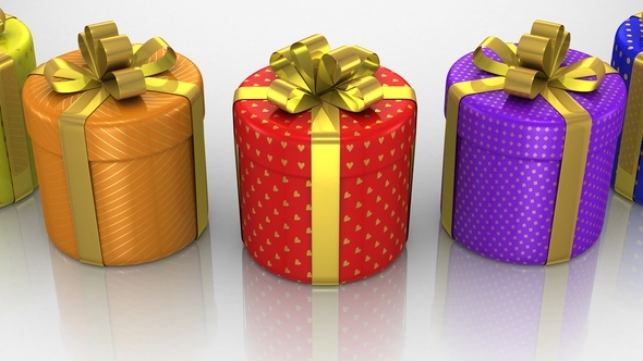 Gift Boxes Animation