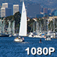 Boats Cruising in Marina del Rey - VideoHive Item for Sale