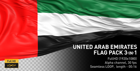 United Arab Emirates Flag Pack