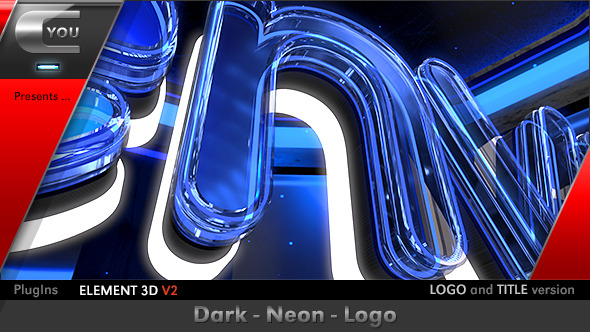 Dark Neon Logo