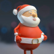 Santa Juggling Snowballs - VideoHive Item for Sale