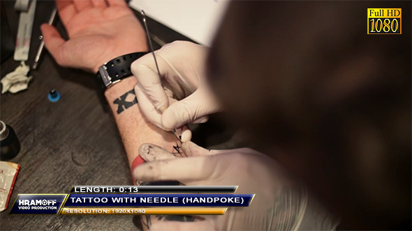 Tattoo With Needle