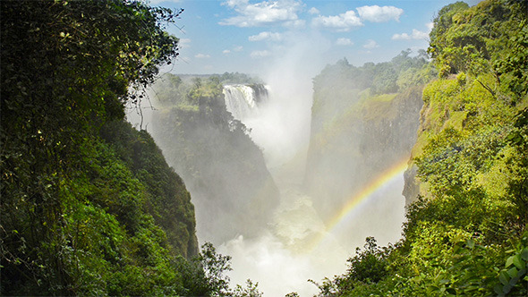Victoria Falls Africa Waterfall