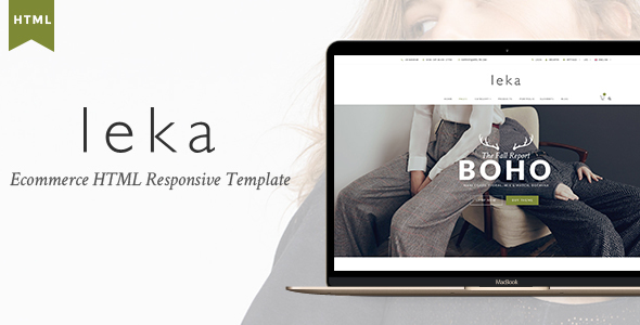 Leka - Ecommerce HTML Responsive Template
