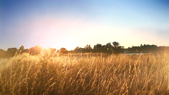 Sunset in Sweden