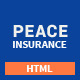Peace – Insurance Responsive HTML Template. - ThemeForest Item for Sale