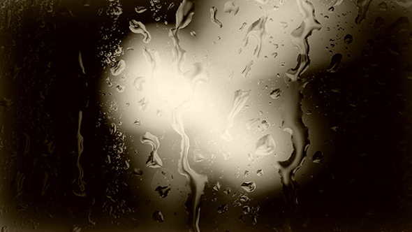 Water Drops Splatter On Glass 325