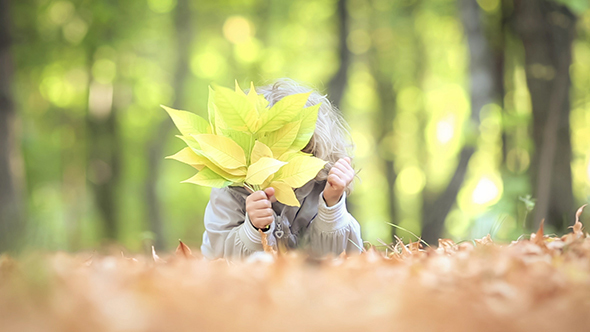 Child In Autumn