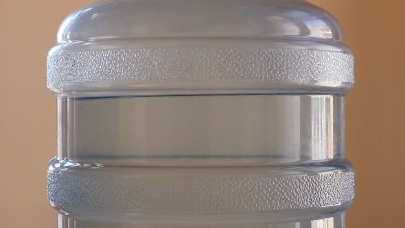 Water Shaking In Plastic Bottle