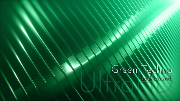 Green Steel Techno Surface
