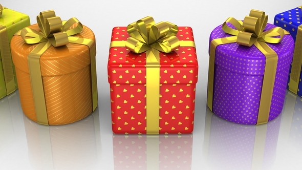 Gift Boxes Animation