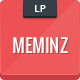 Meminz Download Software Landing Page - ThemeForest Item for Sale