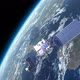 Broken Satellite Falling To Earth - VideoHive Item for Sale